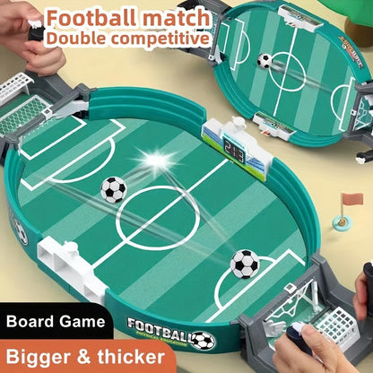 Family Party Table Soccer Board Game: Double Competitive Soccer Fun for Kids Ages 3-6