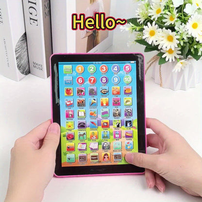 Tablet Learning Pad Toy For Teaching English Alphabet Numbers Word Music Math