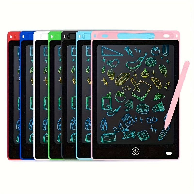 Colorful LCD Writing Tablet Drawing Tablet, Portable And Educational