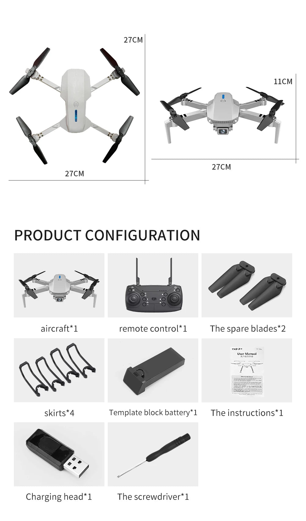 Professional Wide Angle RC Dron HD 4K Camera Mode Foldable Helicopter Aircraft Quadcopter Drone