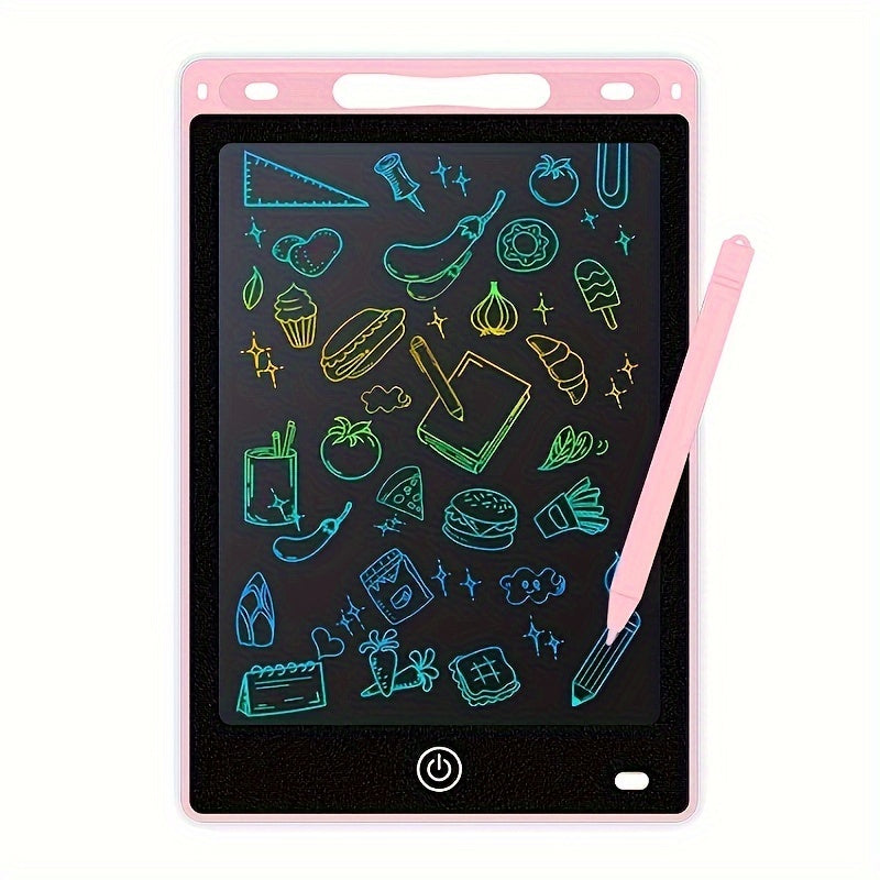 Colorful LCD Writing Tablet Drawing Tablet, Portable And Educational