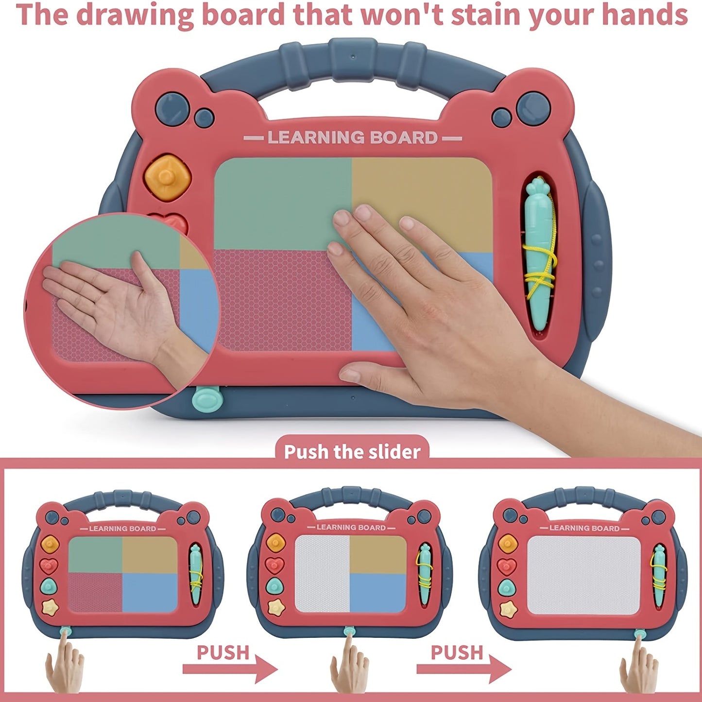 Magnetic drawing board, sketch graffiti board toys